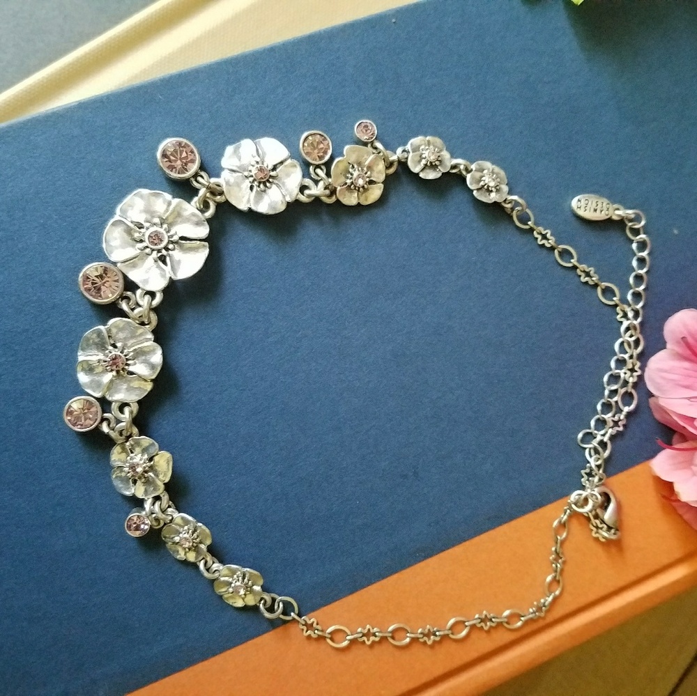 Danish Designs Silver Flower Necklace